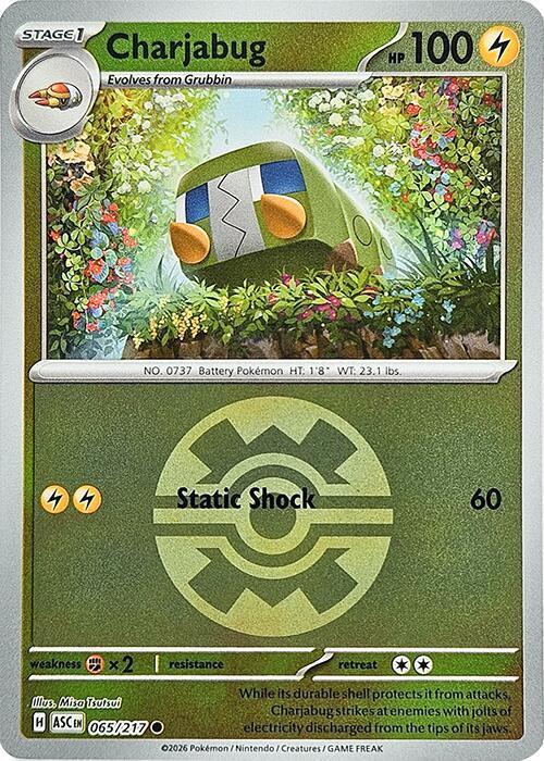 Ascended Heroes Charjabug [Ball] Pokémon card